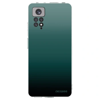 Picasee husă transparentă din silicon pentru Xiaomi Redmi Note 11 - Verdant Fade