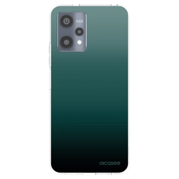 Picasee husă transparentă din silicon pentru Realme 9 Pro 5G - Verdant Fade