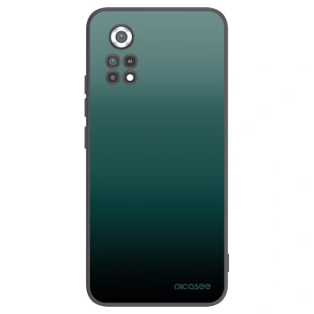Picasee husă neagră din silicon pentru Xiaomi Poco X4 Pro 5G - Verdant Fade