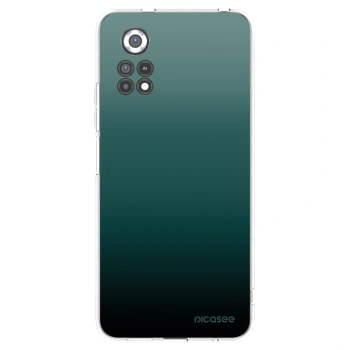 Picasee husă transparentă din silicon pentru Xiaomi Poco X4 Pro 5G - Verdant Fade