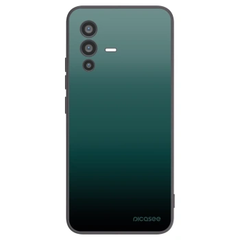 Picasee husă neagră din silicon pentru Vivo V23 5G - Verdant Fade
