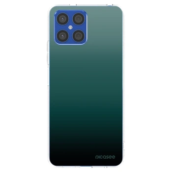 Picasee husă transparentă din silicon pentru Honor X8 4G - Verdant Fade