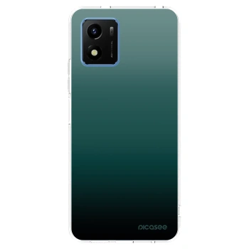 Picasee husă transparentă din silicon pentru Vivo Y01 - Verdant Fade