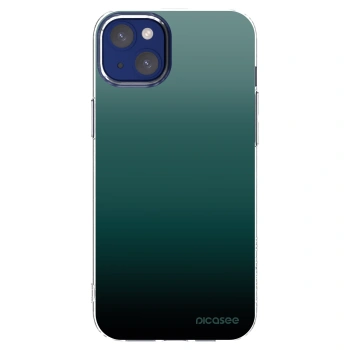 Picasee husă transparentă din silicon pentru Apple iPhone 14 Plus - Verdant Fade