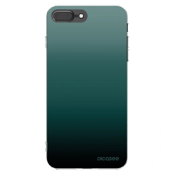 Picasee husă transparentă din silicon pentru Apple iPhone 8 Plus - Verdant Fade