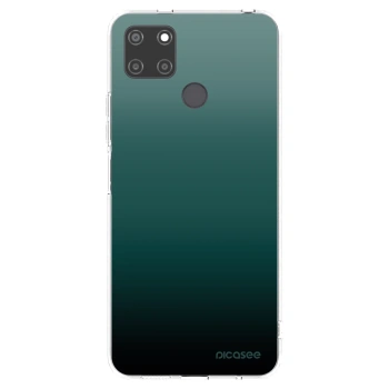 Picasee husă transparentă din silicon pentru Realme C21Y - Verdant Fade
