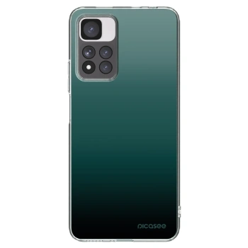 Picasee husă transparentă din silicon pentru Xiaomi Redmi Note 11 Pro+ 5G - Verdant Fade