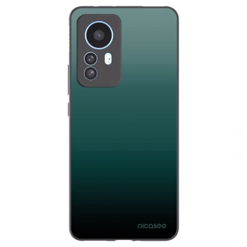 Picasee husă neagră din silicon pentru Xiaomi 12T Pro - Verdant Fade