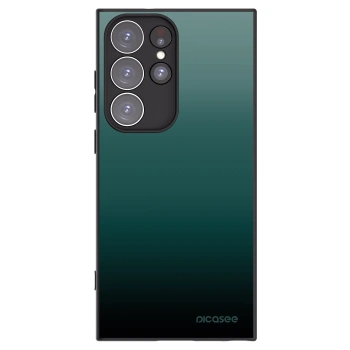 Picasee husă neagră din silicon pentru Samsung Galaxy S23 Ultra 5G - Verdant Fade