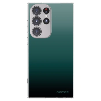 Picasee husă transparentă din silicon pentru Samsung Galaxy S23 Ultra 5G - Verdant Fade