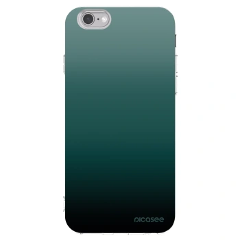 Picasee husă transparentă din silicon pentru Apple iPhone 6/6S - Verdant Fade