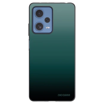 Picasee husă neagră din silicon pentru Xiaomi Redmi Note 12 Pro 5G - Verdant Fade