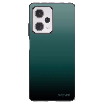 Picasee husă neagră din silicon pentru Xiaomi Redmi Note 12 Pro+ 5G - Verdant Fade