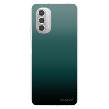 Picasee husă transparentă din silicon pentru Motorola Moto G51 - Verdant Fade