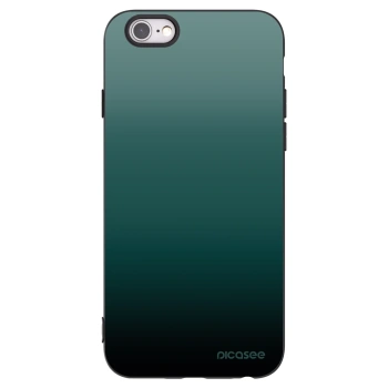 Picasee husă neagră din silicon pentru Apple iPhone 6/6S - Verdant Fade