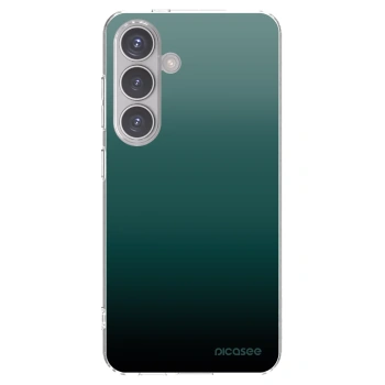 Picasee husă transparentă din silicon pentru Samsung Galaxy S24 S921B 5G - Verdant Fade