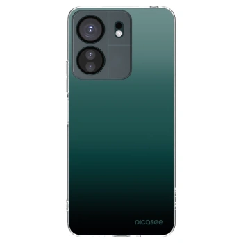 Picasee husă transparentă din silicon pentru Xiaomi Redmi 13C 4G - Verdant Fade