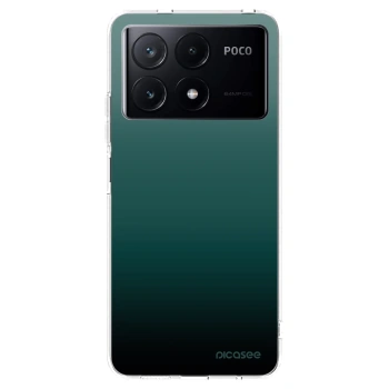 Picasee husă transparentă din silicon pentru Xiaomi Poco X6 Pro - Verdant Fade