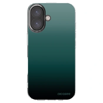 Picasee husă transparentă din silicon pentru Apple iPhone 16 - Verdant Fade