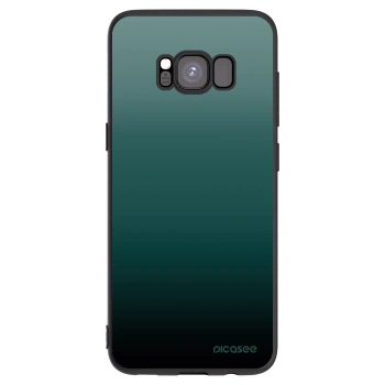 Picasee husă neagră din silicon pentru Samsung Galaxy S8 G950F - Verdant Fade