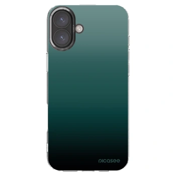 Picasee husă transparentă din silicon pentru Apple iPhone 16 Plus - Verdant Fade