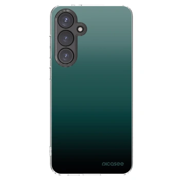 Picasee husă transparentă din silicon pentru Samsung Galaxy S24 FE S721B - Verdant Fade