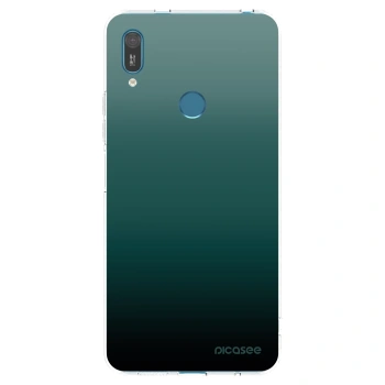 Picasee husă transparentă din silicon pentru Huawei Y7 2019 - Verdant Fade