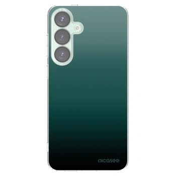 Picasee husă transparentă din silicon pentru Samsung Galaxy S25+ 5G - Verdant Fade