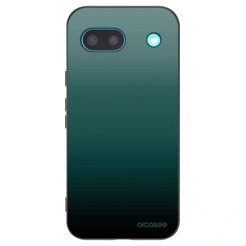 Picasee husă neagră din silicon pentru Google Pixel 8a - Verdant Fade
