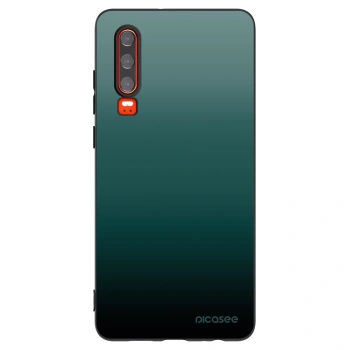 Picasee husă neagră din silicon pentru Huawei P30 - Verdant Fade