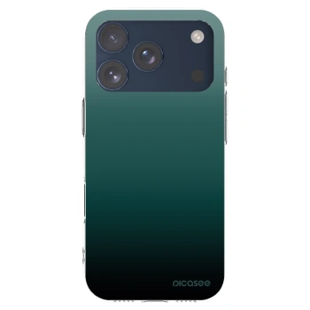 Picasee husă transparentă din silicon pentru Apple iPhone 17 Pro - Verdant Fade