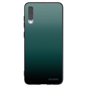 Picasee husă neagră din silicon pentru Samsung Galaxy A70 A705F - Verdant Fade