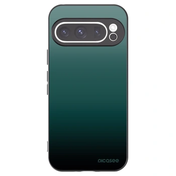 Picasee husă neagră din silicon pentru Google Pixel 9 Pro XL - Verdant Fade