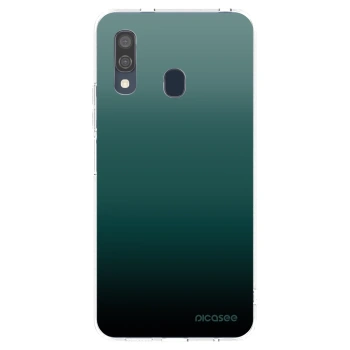 Picasee husă transparentă din silicon pentru Samsung Galaxy A40 A405F - Verdant Fade