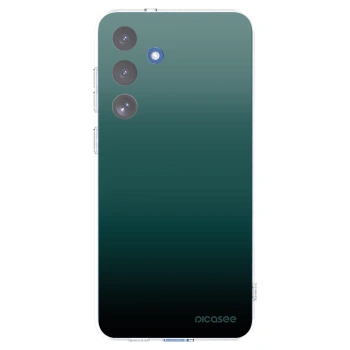 Picasee husă transparentă din silicon pentru Samsung Galaxy S25 FE 5G - Verdant Fade