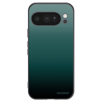 Picasee husă neagră din silicon pentru Google Pixel 10 Pro - Verdant Fade