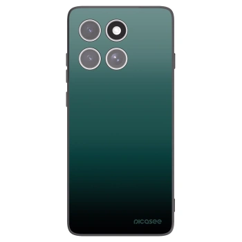 Picasee husă neagră din silicon pentru Motorola Edge 60 Fusion - Verdant Fade