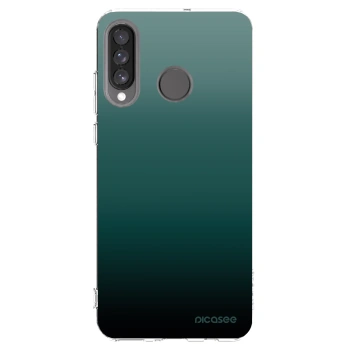 Picasee husă transparentă din silicon pentru Huawei P30 Lite - Verdant Fade