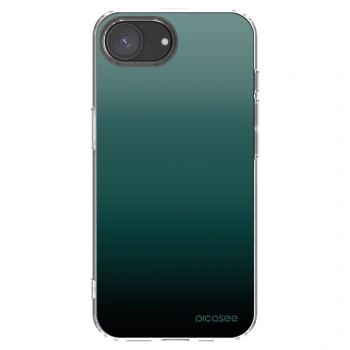 Picasee husă transparentă din silicon pentru Apple iPhone 17e - Verdant Fade