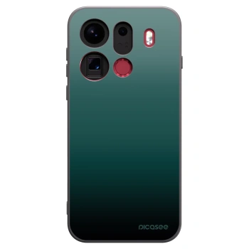 Picasee husă neagră din silicon pentru OPPO Find X9 Pro - Verdant Fade