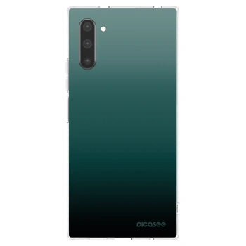 Picasee husă transparentă din silicon pentru Samsung Galaxy Note 10 N970F - Verdant Fade