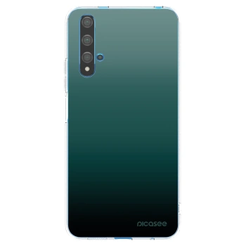 Picasee husă transparentă din silicon pentru Huawei Nova 5T - Verdant Fade