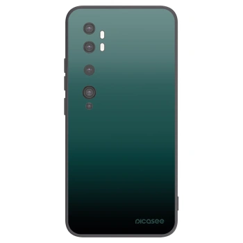 Picasee husă neagră din silicon pentru Xiaomi Mi Note 10 (Pro) - Verdant Fade