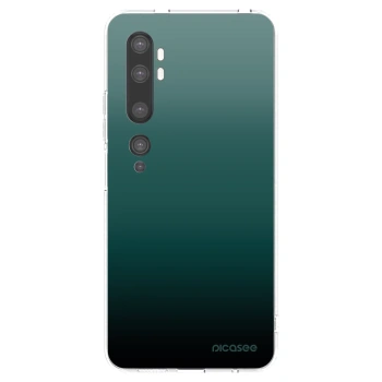 Picasee husă transparentă din silicon pentru Xiaomi Mi Note 10 (Pro) - Verdant Fade
