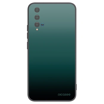 Picasee husă neagră din silicon pentru Huawei Nova 5T - Verdant Fade