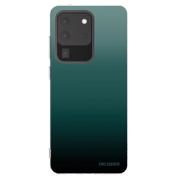 Picasee husă transparentă din silicon pentru Samsung Galaxy S20 Ultra 5G G988F - Verdant Fade