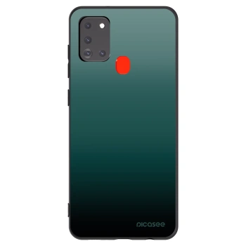 Picasee husă neagră din silicon pentru Samsung Galaxy A21s - Verdant Fade