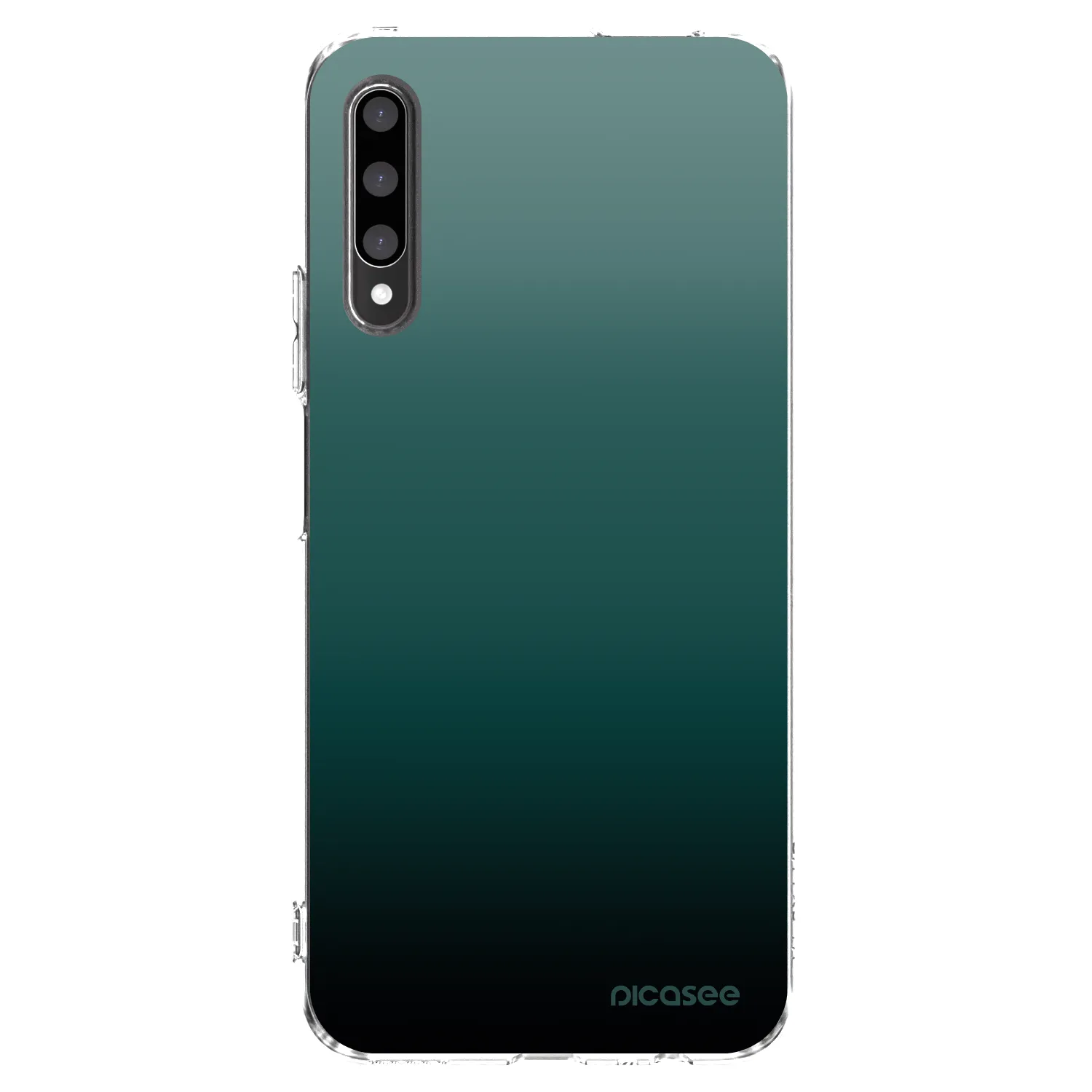 Picasee husă transparentă din silicon pentru Honor 9X Pro - Verdant Fade
