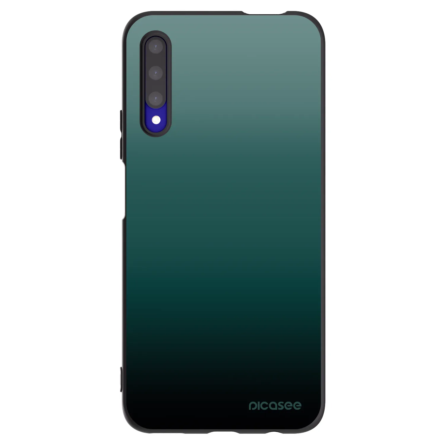 Picasee husă neagră din silicon pentru Honor 9X Pro - Verdant Fade