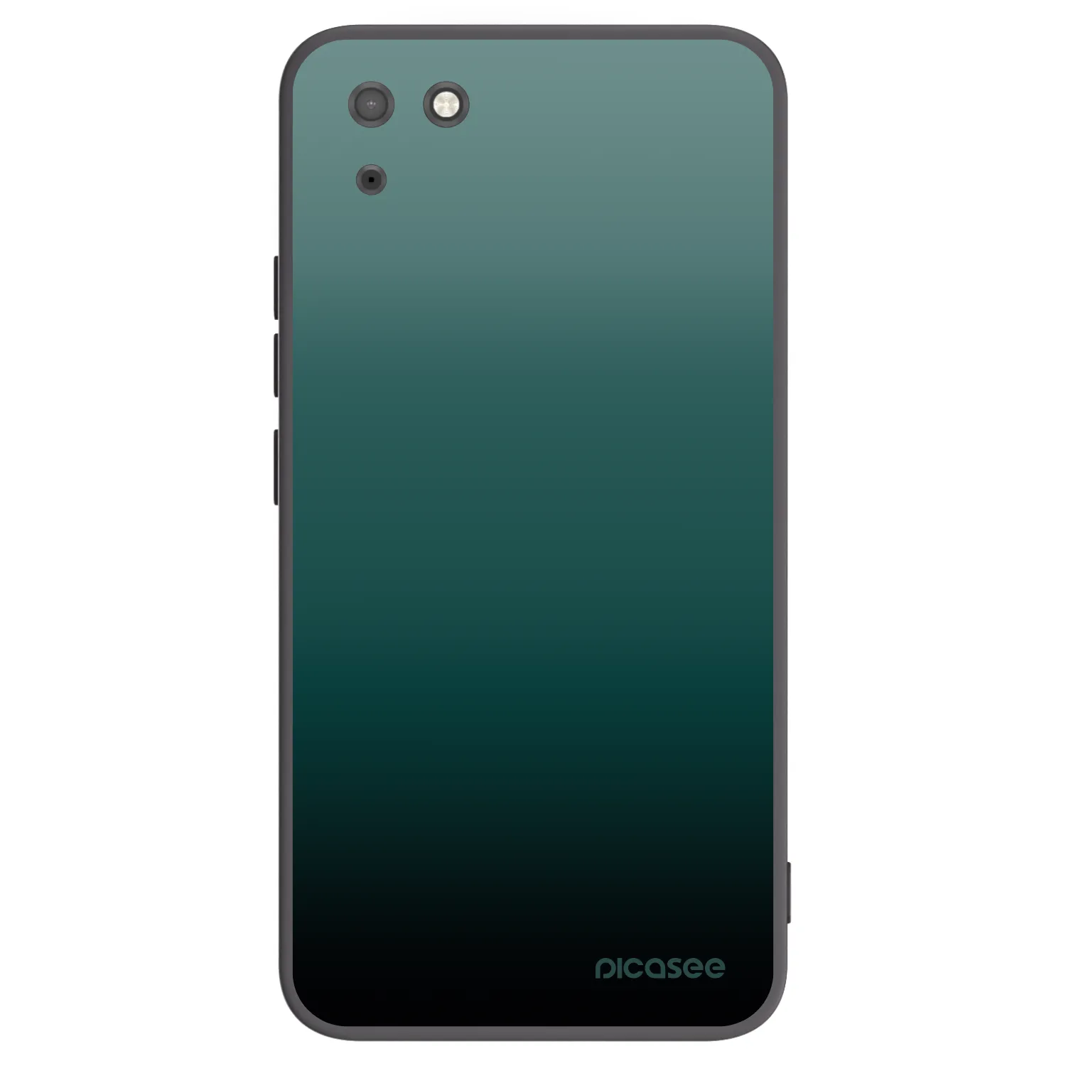 Picasee husă neagră din silicon pentru Huawei Y5P - Verdant Fade